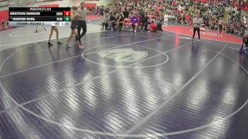 132 lbs Champ. Round 3 - Grayson Hanson, Sumner vs Hunter Hurl, Newberg