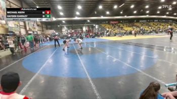 120 lbs 5th Place Match - Michael Keith, Natrona Colts vs Hayden Eardley, Eastside United