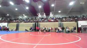 100 lbs 7th Place Match - Violet Roell, Greenwood vs Layla Gutierrez, Hobart