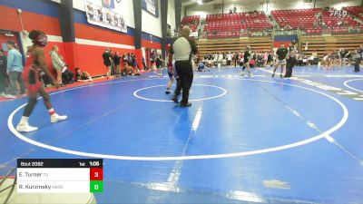 92 lbs Final - EJ Turner, Tulsa Union vs Rocklan Kurzinsky, Harding Academy TN