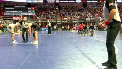 2A-190 lbs Cons. Round 4 - Dru Diaz, Assumption, Davenport vs Brendan Lamfers, Sioux Center