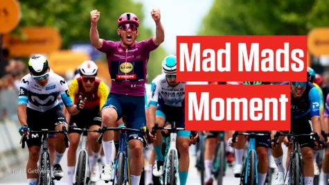 Mads Pedersen Dodges Dogs, Takes Pink Jersey: Giro d'Italia 2025 Stage 3
