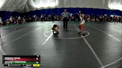 84 lbs Round 1 (6 Team) - Jeremiah Payne, CP Wrestling vs Anthony Weightman, Silo WC