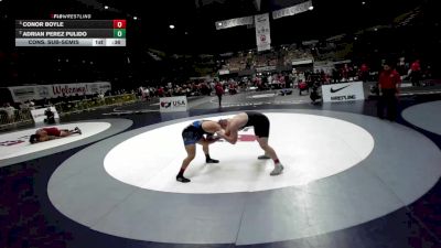 86 lbs Cons. Sub-semis - Adrian Perez Pulido vs Conor Boyle