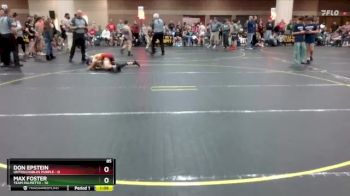 85 lbs Round 2 (4 Team) - Don Epstein, Untouchables Purple vs Max Foster, Team Palmetto