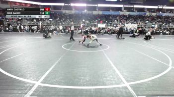 55 lbs Consi Of 8 #2 - Andy Castillo, Spartan WC vs Reid Baker, Team Central WC