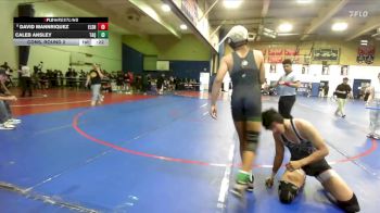 144 lbs Cons. Round 2 - Caleb Ansley, Tahquitz vs David Mannriquez, Elsinore