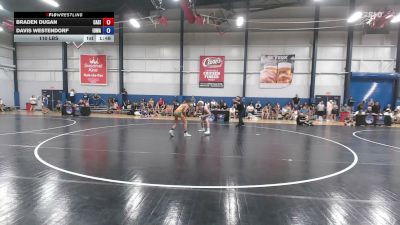 110 lbs Braden Dugan, California Silver vs Davis Westendorf, Iowa