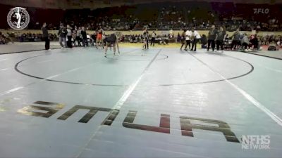 6A - 140 lbs Semifinal - Terrilan Banner, UNION vs Elizabeth Cope, SAPULPA