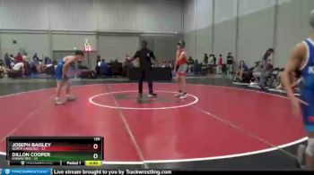 120 lbs Round 1 (6 Team) - Joseph Baisley, North Carolina vs Dillon Cooper, Kansas Red