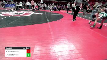 55 lbs Quarterfinal - Elijah Kroll, Raw Wrestling Club vs Aksel Davis, Tahlequah Wrestling Club