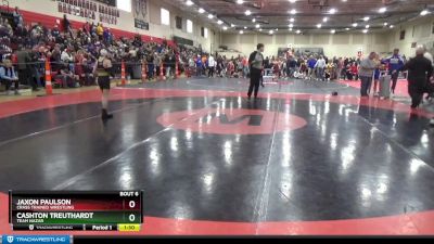 80 lbs Champ. Round 1 - Cashton Treuthardt, Team Nazar vs Jaxon Paulson, Crass Trained Wrestling