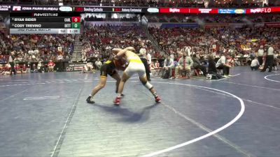 3A-138 lbs 3rd Place Match - Ryan Rider, Carlisle vs Cody Trevino, Bettendorf