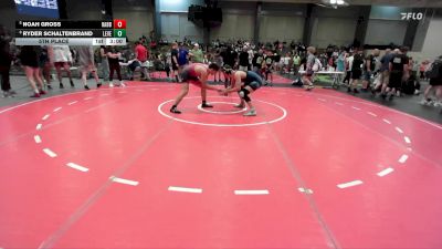 175 lbs 5th Place - Noah Gross, Rabbit Wrestling Club vs Ryder Schaltenbrand, Level Up Wrestling Center