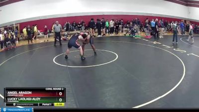 215 lbs Cons. Round 2 - Lucky Laolagi-Aloy, Chaparral vs Angel Aragon, Mountain View