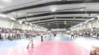 80 lbs Quarterfinal - Iyana Antonio, Other Team vs Hailey Duarte, Badlands WC