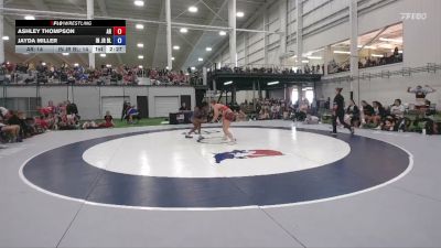 155 lbs Ashley Thompson, Arkansas vs Jayda Miller, Indiana Blue