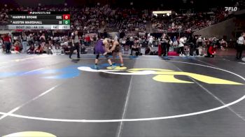 4A 138 lbs Cons. Round 2 - Harper Stone, Buhl vs Austin Marshall, Snake River
