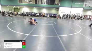 145 lbs Round Of 64 - Cael Erickson, WI vs Nathan Jerore, MI