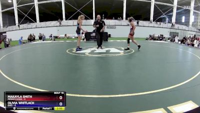 94 lbs Placement Matches (8 Team) - Makayla Smith, Pennsylvania vs Olivia Whitlach, Ohio