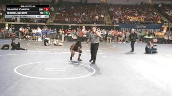 D 2 190 lbs Cons. Round 3 - Michael Schmitt, Prairieville vs Dilandos Johnson, Comeaux