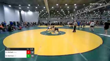 135 lbs Prelims - Aiden Micheli, Northampton vs Brock Herman, JK Squad