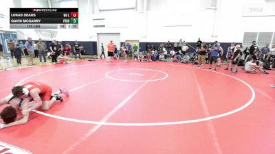 120 lbs 3rd Place - Lukas Sears, WV Lunatics-MS vs Gavin McGarry, Front Royal WC-MS