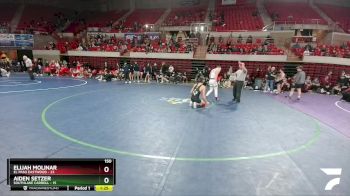 150 lbs 3rd Wb (16 Team) - Aiden Setzer, Southlake Carroll vs Elijah Molinar, El Paso Eastwood