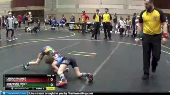 60 lbs Round 2 (3 Team) - Brennan Hart, Michigan Mutts vs LOGAN RAJNER, Elite Athletic Club