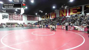 120 lbs 3rd Place Match - Isaac Tessier, South Hills vs Ronson Murillo, MoanaLua