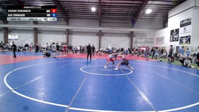 157 lbs Rr Rnd 3 - Chase Sukanick, Grit Mat Club - HS vs Kai Tiringer, Dark Horse Black - HS