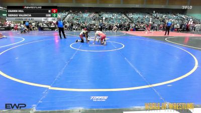 125 lbs Consi Of 8 #2 - Zaiden Hill, Nevada Elite vs Sergio Valencia, Farmersville