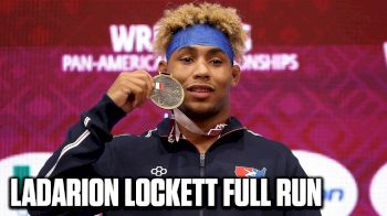 Ladarion Lockett At The 2025 Pan-Am Wrestling Championships | 74kg FULL RUN