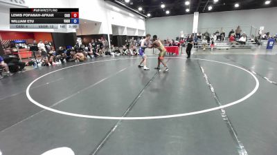 215 lbs Lewis Fofanah-Afkar, California Silver vs William Etu, Virginia Greco