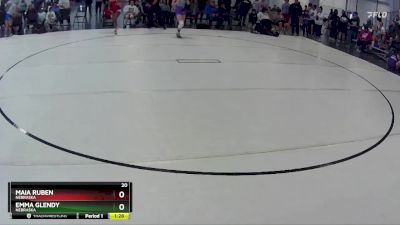 133 lbs Quarterfinal - Maia Ruben, Nebraska vs Emma Glendy, Nebraska