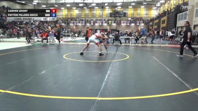 132 lbs Cons. Round 2 - Carver Short, Moen Wrestling Academy vs Payton Pillers-Siech, Big Game Wrestling Club