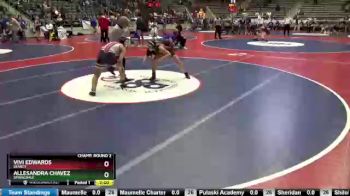 140 lbs Champ. Round 2 - Vivi Edwards, Searcy vs Allesandra Chavez, Springdale