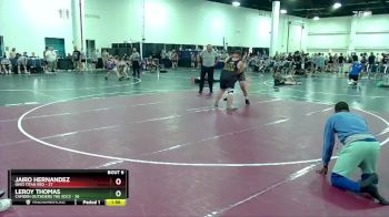 285 lbs Round 2 (6 Team) - Leroy Thomas, Camden Outsiders The Socs vs Jairo Hernandez, Ohio Titan Red