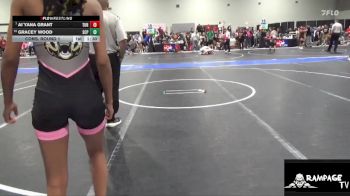110 lbs Cons. Round 1 - Ai`yana Grant, Turner vs Gracey Wood, South Central Punisher