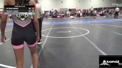 110 lbs Cons. Round 1 - Ai`yana Grant, Turner vs Gracey Wood, South Central Punisher