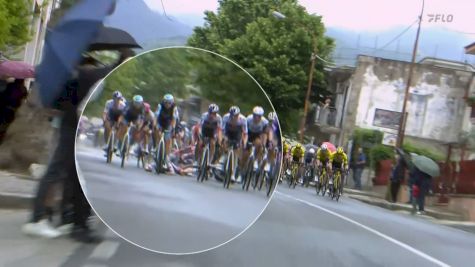 Major Crash Causes Chaos In Giro d'Italia 2025 Stage 6