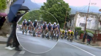 Major Crash Causes Chaos In Giro d'Italia '25