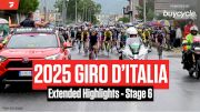 Watch In Canada: 2025 Giro d'Italia Stage 6 Extended Highlights