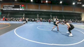 157 lbs Champ. Round 3 - Isaac Padilla, Pitman vs Maceson Vasquez, Redwood -Visalia