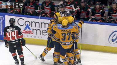 HIGHLIGHT: Toledo Walleye Score Twice In 20 Seconds To Stun Kansas City Mavericks In Game 1