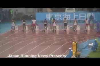 2008 Japanese Olympic Trials - Men`s 100 m