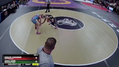 Cons. Round 3 - Ashlee Cavender, Ralston Girls vs Emma Harb, Northwest Girls