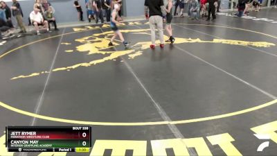 87 lbs Round 2 - Canyon May, Interior Grappling Academy vs Jett Rymer, Marathon Wrestling Club