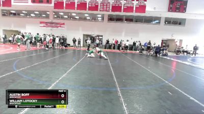 157 lbs Cons. Round 2 - William Lotocky, Brockport vs Austin Boff, Brockport