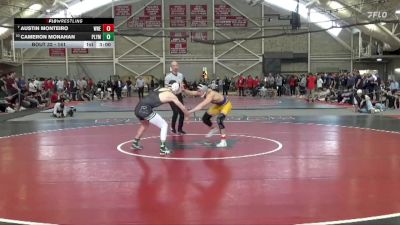 141 lbs Champ. Round 1 - Austin Monteiro, Western New England vs Cameron Monahan, Plymouth State